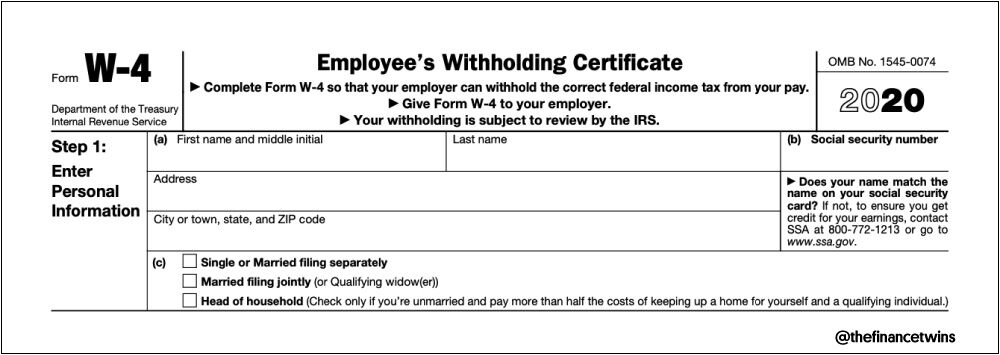 2021 W4 Form How To Fill Out A W4 And What You Need To Know 5059